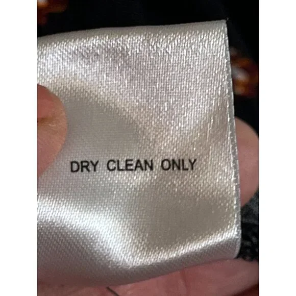 Gibson Top XL Orange Floral Patchwork Hippie Peasant Boho Western Floral Babydol - Picture 10 of 11